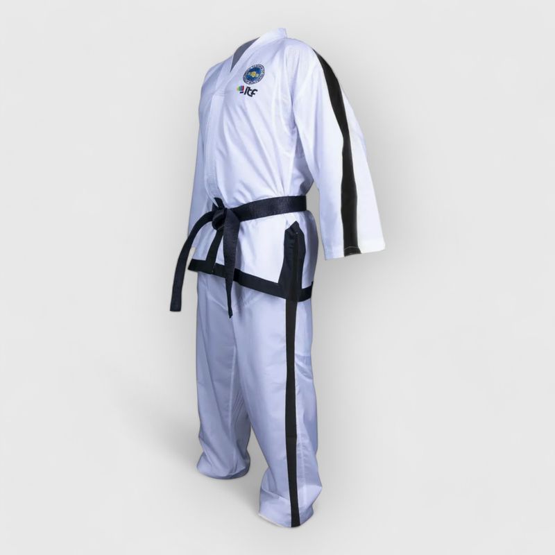 TOP TEN Instructor ITF Taekwondo Uniform 4–6 DAN – Green