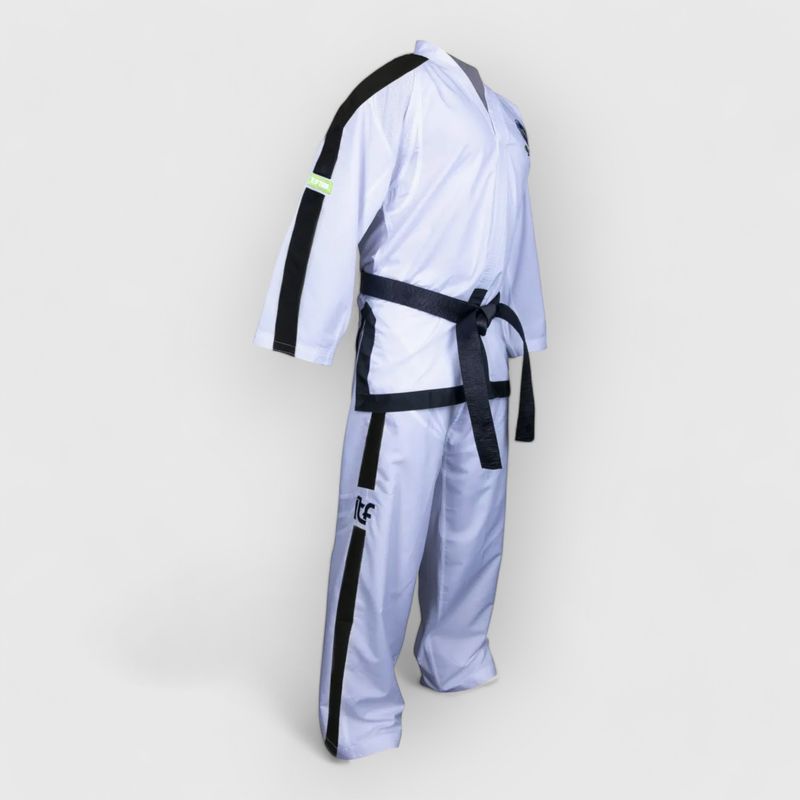 TOP TEN Instructor ITF Taekwondo Uniform 4–6 DAN – Green